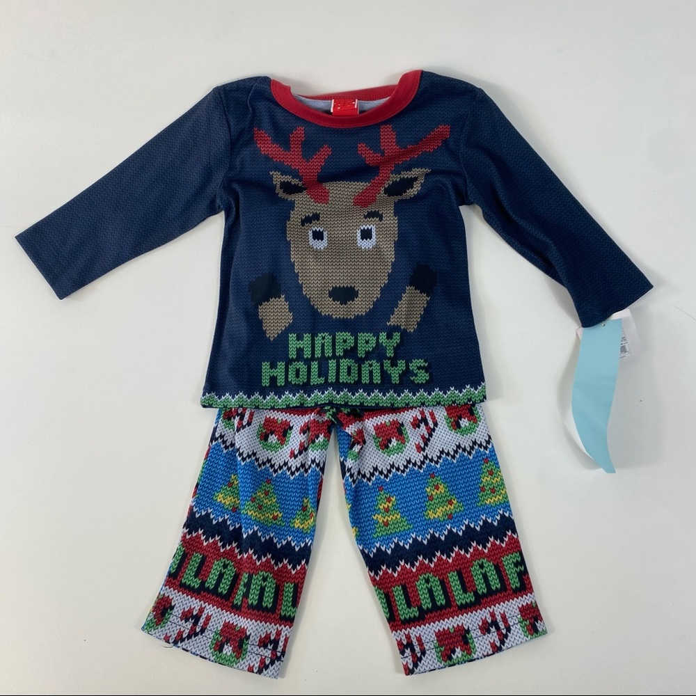 Baby Toddler Pajama Size 12 Month Reindeer